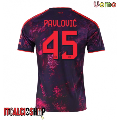 Bayern Munich Aleksandar Pavlovic #45 Terza Maglia 2026-27 Manica Corta